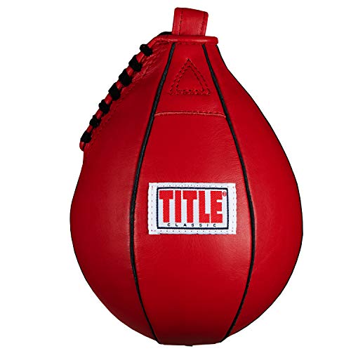 Title Classic Speed Bag, Red, 5" x 8"
