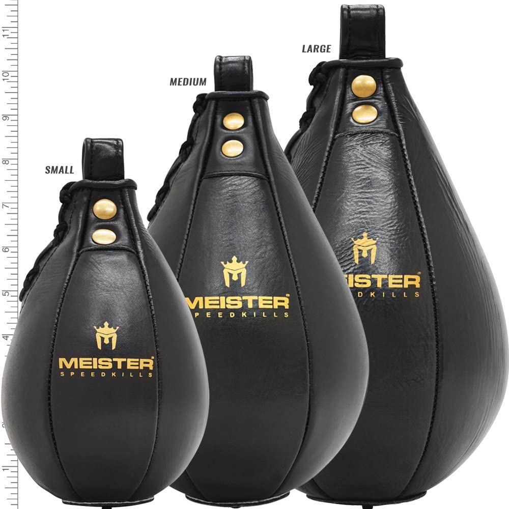 Leather Speed Bags with Lightweight Latex Bladder
